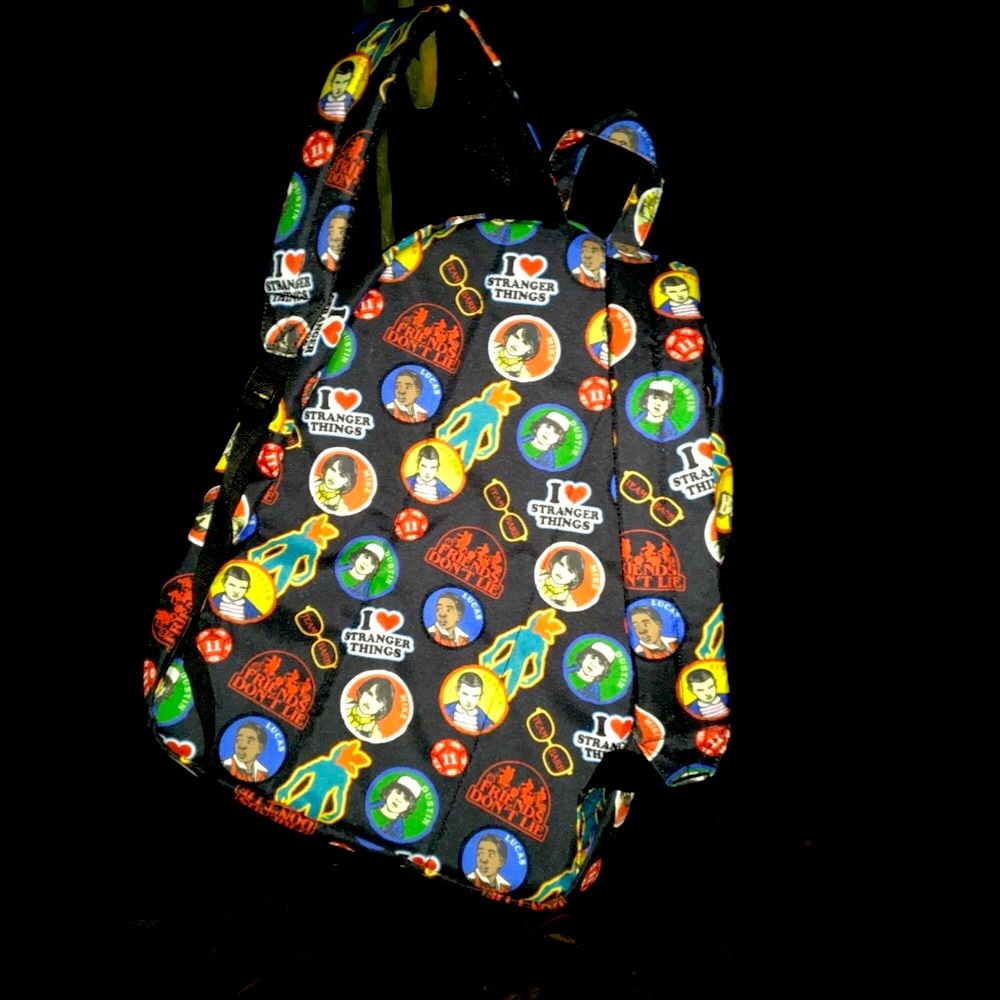 Loungefly Stranger Things Nylon Backpack Dustin L… - image 7